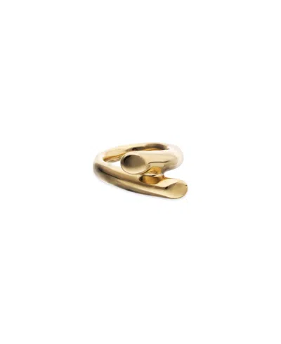 Unode50 18k Gold Alloy Ring In The Shape Of A Tube