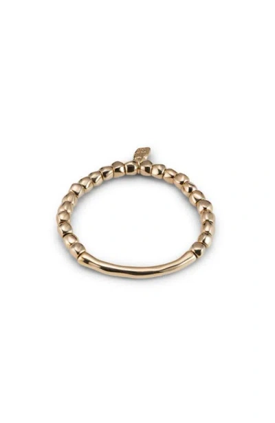 Unode50 18k Gold-plated Bead Bracelet