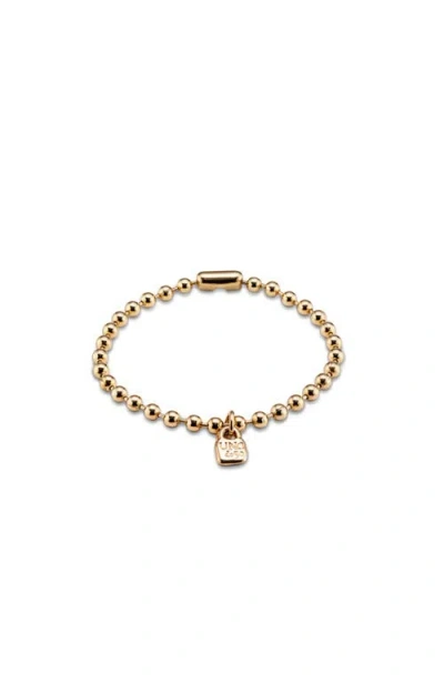 Unode50 18k Gold-plated Beaded Bracelet