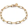 Unode50 18k Gold-plated Cable Chain Bracelet In Gold