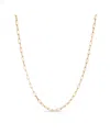 Unode50 18k Gold Plated Metal Alloy Chain With Oval Links In Gold