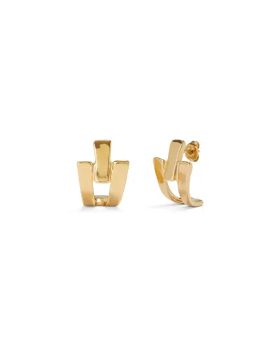 Unode50 18k Gold Plated Metal Alloy Earing