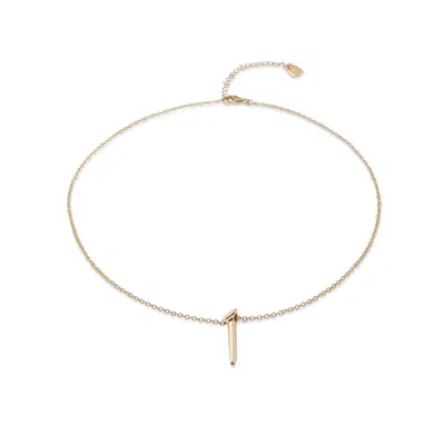 Unode50 18k Gold-plated Metal Alloy Nail Form Necklace