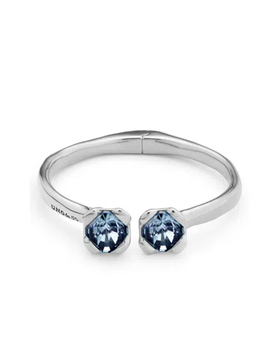 Unode50 18k Gold Plated Metal Alloy Rigid Bracelet In Pink