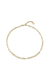 Unode50 18k Gold-plated Short Chain In Gold