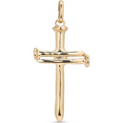 Unode50 18k Gold-plated Large Sized Cross Charm