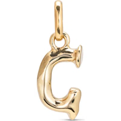 Unode50 18k Gold-plated Letter G Charm