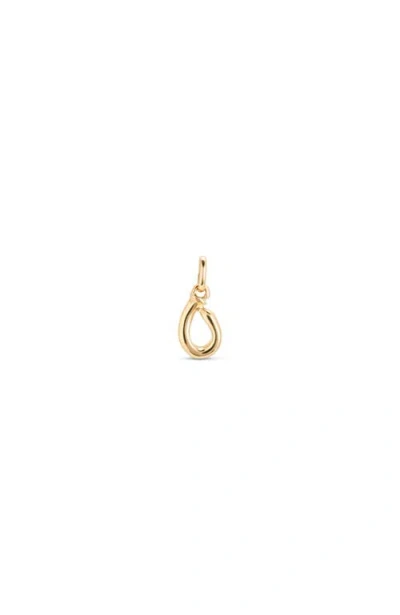 Unode50 18k Gold-plated Letter O Charm