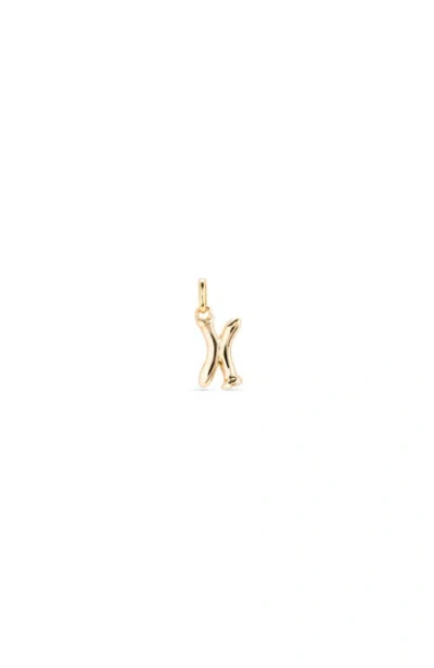 Unode50 18k Gold-plated Letter X Charm