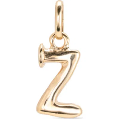 Unode50 18k Gold-plated Letter Z Charm