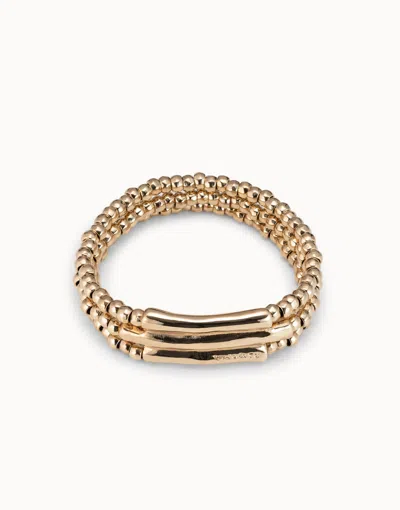 Unode50 Bracelet Heavy Metal In Gold