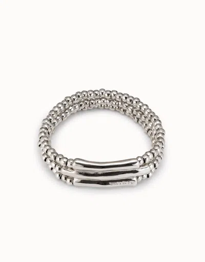Unode50 Bracelet Heavy Metal In Silver