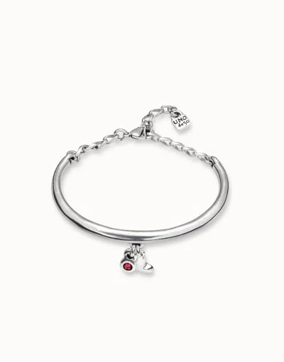 Unode50 Bracelet Lovekey In Red