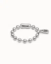 Unode50 Bracelet With Irregular Links In Transparent