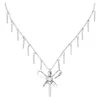 Unode50 Butterfly Pendant Short Necklace In Silver