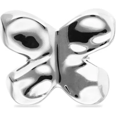 Unode50 Butterfly Ring In Metallic