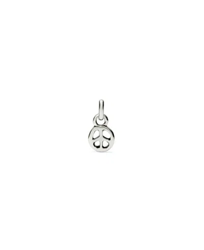 Unode50 Charm With A Peace Symbol In Silver