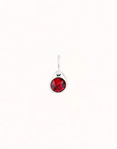 Unode50 Charm With A Red Crystal