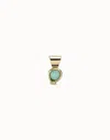 Unode50 Charm With Amazonite Stone In Blue