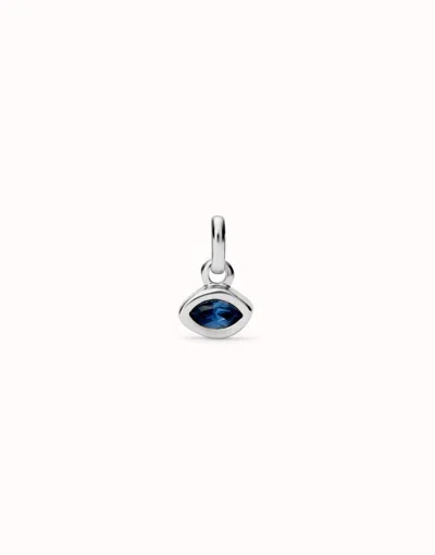 Unode50 Charm With Blue Crystal