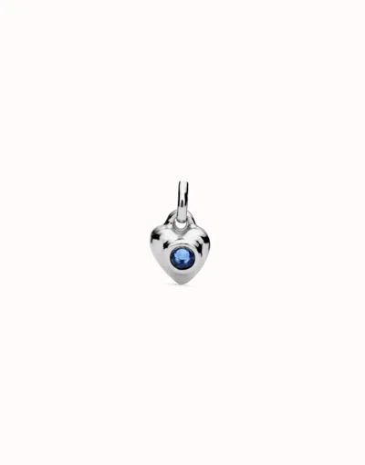 Unode50 Charm With Blue Crystal