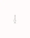 Unode50 Charm  With Pearl In White