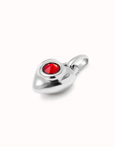 Unode50 Charm With Red Crystal
