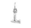 Unode50 Little Alphabetical Metal Alloy Pendant Charms
