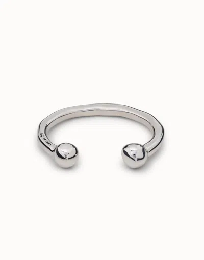 Unode50 Classic‑design Bracelet In Silver
