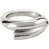 Unode50 Closed Tube Ring In Silver