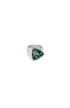 Unode50 Crystal Accent Ring In Silver