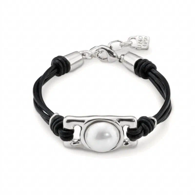 Unode50 Darling Bracelet In Silver In Grey