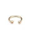 Unode50 Double Bead Bangle In Gold