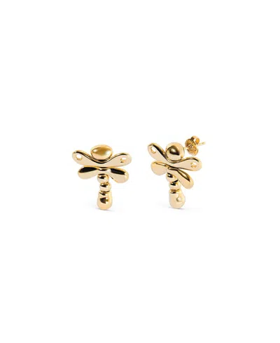 Unode50 Dragonfly Earrings In Transparent