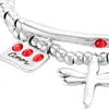 Unode50 Dragonfly Love Charm Bracelet In Multi