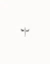 Unode50 Dragonfly Single Stud Earring In Silver