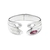 Unode50 Dragonfly Wing Crystal Bracelet In Silver