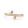 Unode50 Dual Heart Cuff Bracelet In Gold