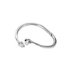Unode50 Dual Heart Cuff Bracelet In Silver