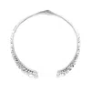 Unode50 Engraved Feather Mid Necklace In Metallic