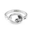 Unode50 Sterling Silver Plated Metal Alloy Oval Bracelet In Silver