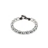 Unode50 Fifteen Gray Crystal Bracelet In Metallic