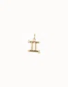 Unode50 Gemini Shaped Charm In Black