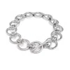 Unode50 Geometric Link Statement Necklace In Metallic