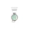 Unode50 Gold-plated And Silver Metal Alloy Charm With Stone In Silver