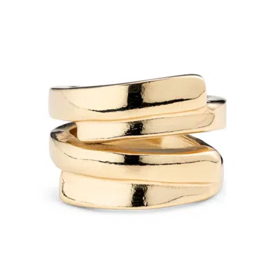 UNODE50 GOLD-TONED RING