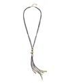 Unode50 Golden Cord Layer Necklace In Gold