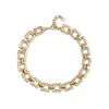 Unode50 Grand Square Link Necklace In Gold