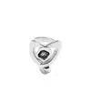 Unode50 Heart Glass Ring In Metallic