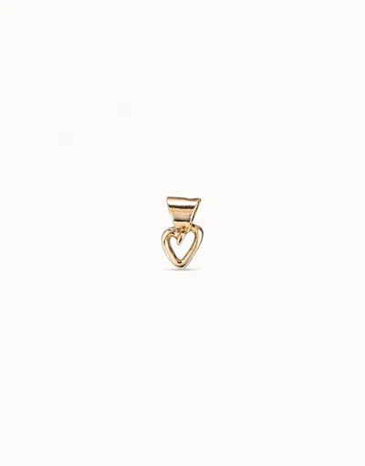 Unode50 Heart Shape Charm In Gold